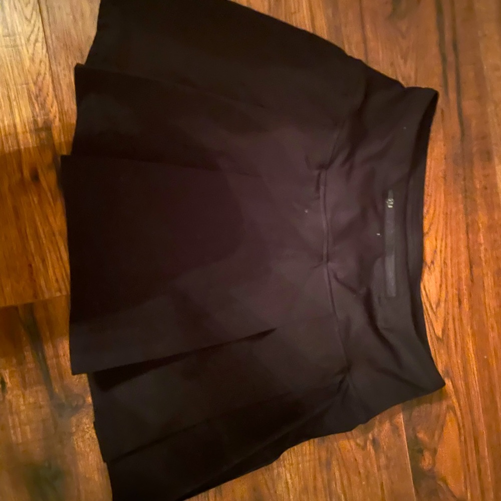 Black Tennis Skirt with Pocket